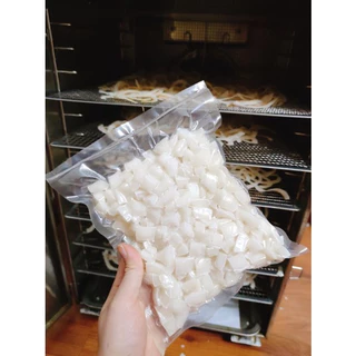 Dừa sấy dẻo dạng viên chuẩn keto không đường nguyên chất ăn kiêng giảm cân gói 500gr.