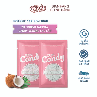 Sáp Wax Lông Nóng Hương Dừa Coconut Cao Cấp Hot Trend 2023 CANDYWAX