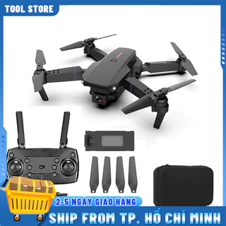 Máy Bay Điểu Khiển Từ Xa 4 Cánh, Flycam E88 Pro, Máy Bay Không Người Lái