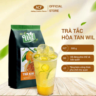 Trà kim quất (trà tắc)  Wil hòa tan túi 500g