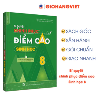 Sách-Bí quyết chinh phục điểm cao Sinh học 8