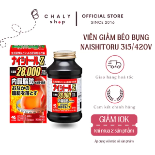 Viên uống giảm mỡ bụng Naishitoru Z 28000 Kobayashi Nhật Bản