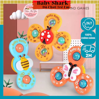 HÀNG HOT] Đồ Chơi Set 3 Con Quay Spinner Đồ Chơi Con Quay Hình Côn Trùng Cho Bé Năng Động Ham Học Hỏi