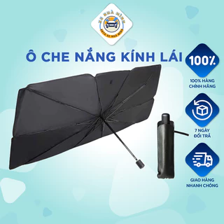 Ô che nắng ô tô Xe Nhà Mình, che kính lái, kích thước 79 x 145cm, che, chống nắng taplo, bảo vệ nội thất xe hiệu quả.