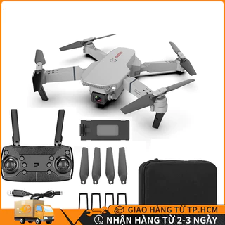 【Vận chuyển từ Hồ Chí Minh】Máy Bay Điều Khiển Từ Xa Flycam E88 Camera Quadcopter UAV Với Bản Nâng Cấp