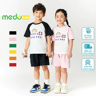 Áo thun trẻ em Medokids MD01 chất liệu cotton mềm mại, co dãn , thoáng mát cho bé