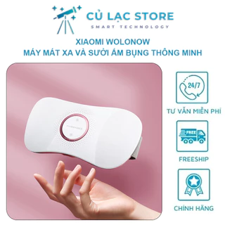 [Xiaomi Wolonow] Máy mát xa và sưởi ấm bụng thông minh 3 cấp độ