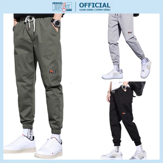 Quần Dài Jogger Phong Cách thể Thao Nam Siêu Hot, Chất Vải Kaki Co Giãn Nhẹ, Lên Form Cực Chuẩn