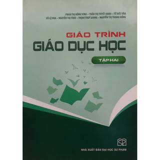 Sách - Giáo trình Giáo dục học Tập 2