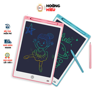 Bảng vẽ tự xóa điện tử 3D bảng viết vẽ thông minh 12 inch màn hình LCD đa sắc đồ họa đẹp kèm bút dạy học