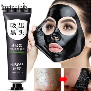 [FREE SHIP] Gel Lột Mụn Đầu Đen Đẩy Mụn Cám Than Tre HIISEES 20g