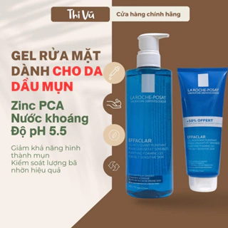 Sữa rửa mặt La roche Posay Effaclar Purifying Foaming Gel, sữa rửa mặt cho da dầu mụn nhạy cảm - Thi Vũ