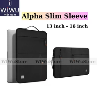 [CHỐNG SỐC ] Túi cho ULTRABOOK / LAPTOP chính hãng Wiwu Alpha Slim Sleeve  - Túi xách dọc laptop 13inch, 14inch, 15inch