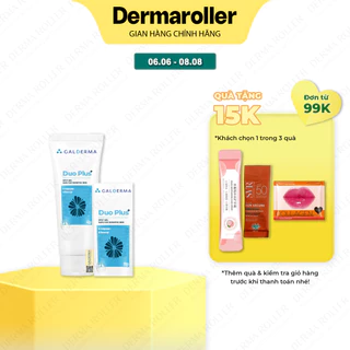 [Mẫu thử] Kem dưỡng giảm mụn Duo+ Gel giảm mụn bọc, mụn sưng đỏ GALDERMA