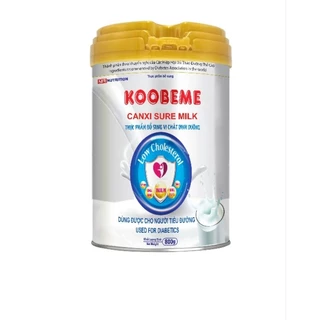 SỮA TIỂU ĐƯỜNG KOOBEME bổ sung dinh dưỡng, vitamin, khoáng chất cho người tiểu đường giúp kiểm soát đường huyết