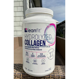 Bột collagen Leanfit hydrolyzed collagen ko mùi, ko vị 1Kg- made in Canada