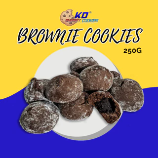 Bánh quy mềm xốp Brownie Cookies thương hiệu KD Healthy Food nhân cacao socola đen 300g/ hộp