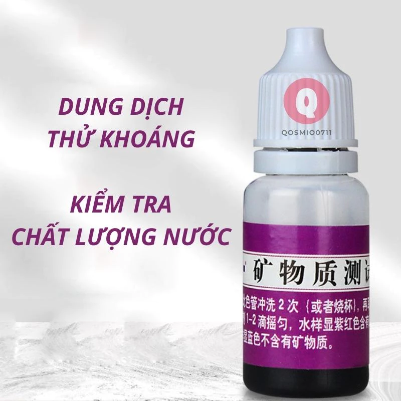 Dung Dịch Thử Khoáng Trong Nước Nhanh Gọn 10ML