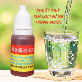 Dung Dịch Thử Kim Loại Nặng Trong Nước Tinh Khiết Thao Tác Đơn Giản Cho Kết Quả Nhanh