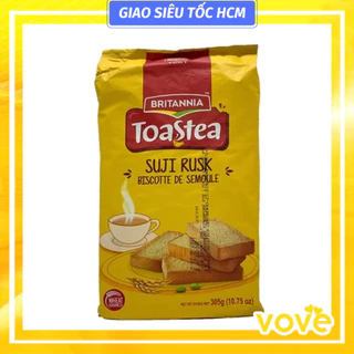 Bánh mỳ nướng BRITANNIA Suji Rusk 305gr