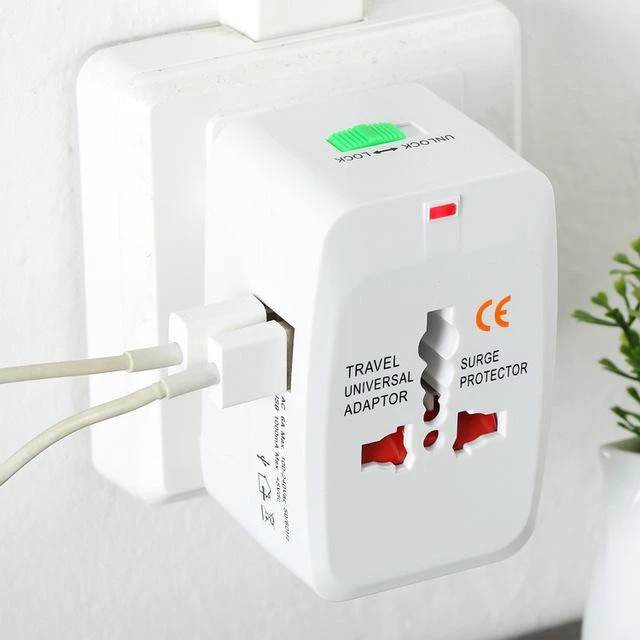 Ổ điện đa năng ổ cắm điện Universal Travel Adapter nhiều đầu ổ cắm du lịch