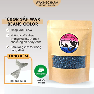 100GR SÁP WAX LÔNG, SÁP WAX BEANS NÓNG TẨY LÔNG NHẬP KHẨU USA