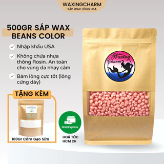 500GR SÁP WAX LÔNG, SÁP WAX BEANS NÓNG TẨY LÔNG NHẬP KHẨU USA