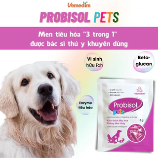 Men Tiêu Hóa cho Chó Mèo Probisol Pets gói 5g