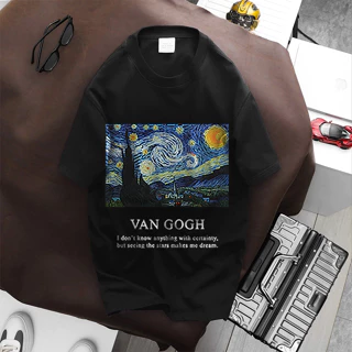 Áo thun Đêm đầy sao Van Gogh