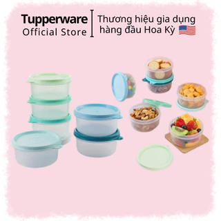 [Tupperware] Bộ 6 hộp làm sữa chua, đựng bánh kẹo, thức ăn cho bé Small Server 200ml - Nhựa nguyên sinh