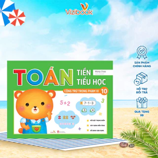 Sách - Toán tiền tiểu học cộng trừ phạm vi 10