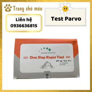 1 Hộp (10 que) test bệnh PARVO (que CPV), CARE (CDV) cho chó, mèo