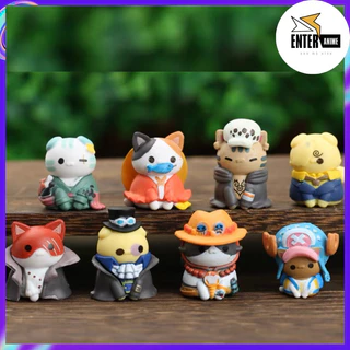 mô hình One Piece - mô hình Mèo One Piece chibi (Có clip, ảnh thật)