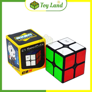 Rubik QiYi QiDi 2x2 Rubic 2 Tầng 2x2x2 Viền Đen Đồ Chơi Trí Tuệ Trẻ Em