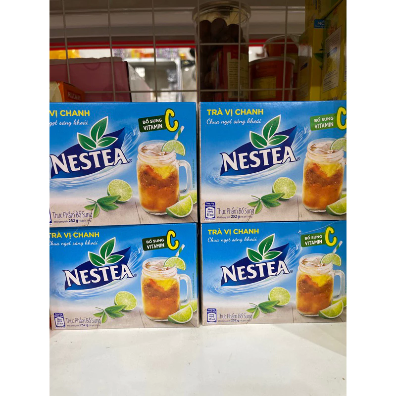 Trà chanh Nestea 252g (18 gói x14g)