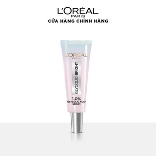 Kem Dưỡng Sáng và Mờ Thâm Nám L'Oreal Paris Glycolic Bright 1.0% Glycolic Acid (AHA) 7.5ml