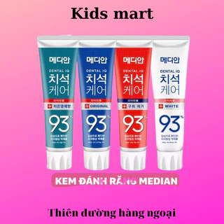 Kem đánh răng MEDIAN Hàn [CHÍNH HÃNG] 120G đủ các màu