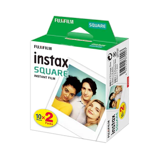 FILM INSTAX SQUARE (20 tấm) - Film vuông chụp ảnh lấy liền Fujifilm Instax - Chính hãng Nhật Viền Trắng Date 2024