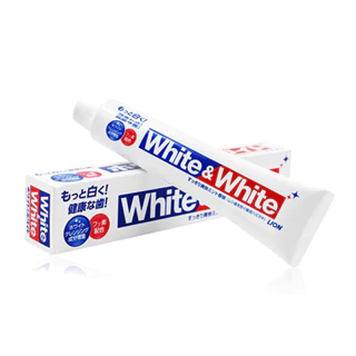 Kem đánh răng White & White Lion 150g Nhật Bản