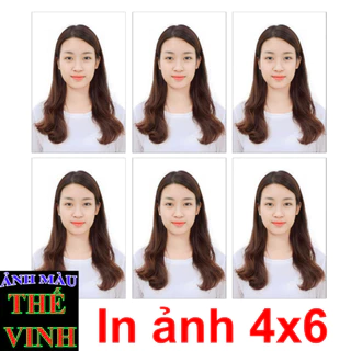 In Ảnh Thẻ 4x6 Chất Lượng Cao, Màu Đẹp, Giao Nhanh 30 Phút Tại TP.HCM - Ảnh Màu Thế Vinh