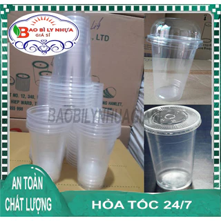 Ly nhựa trơn pp 500 ml