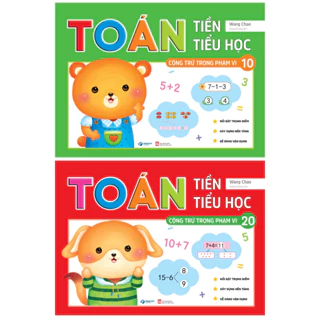 Sách - Toán tiền tiểu học cộng trừ trong phạm vi 10 và 20