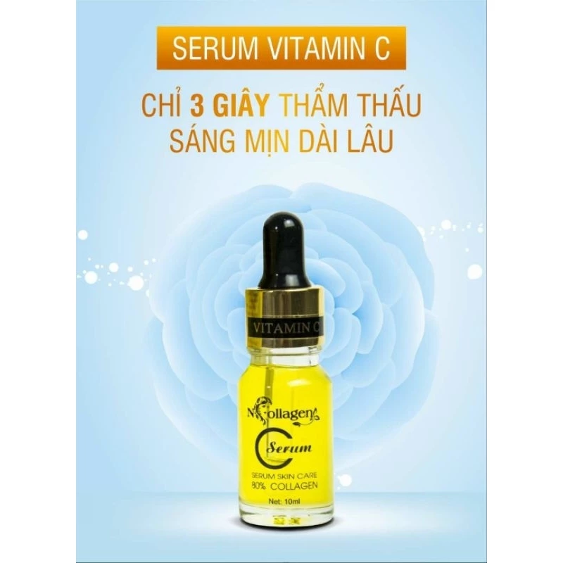 serum c cấp ẩm căng bóng da