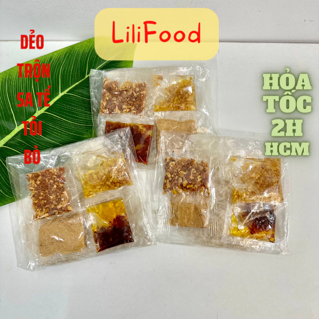 [SIÊU PHẨM BÁNH BỊCH] Bánh Dẻo Trộn Sa Tế Tỏi Bò Siêu Ngon-Lilifood