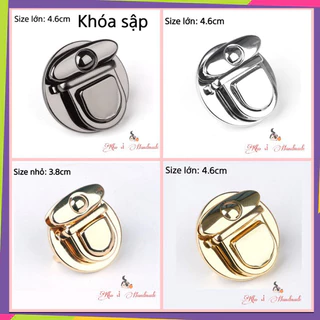 Khóa sập tròn loại thường