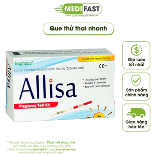 Que thử thai Alisa Traphaco - Test thử thai nhanh chóng, giúp phát hiện thai sớm, sử dụng đơn giản