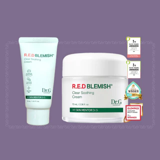 Kem dưỡng ẩm, phục hồi DR.G R.E.D Blemish Clear Soothing Cream