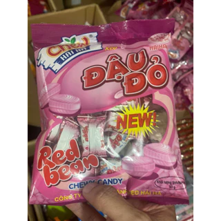 kẹo chew đậu đỏ, nho đen gói 90g