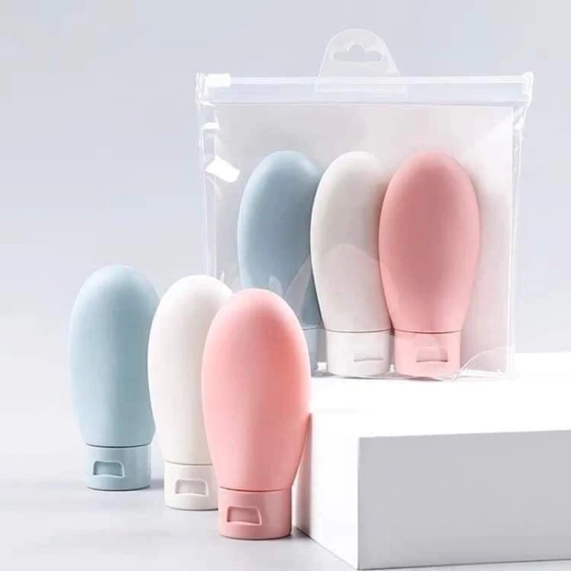 SET 3 Lọ Chiết Mỹ Phẩm, Dầu Gội, Sữa Tắm Du Lịch 60ml