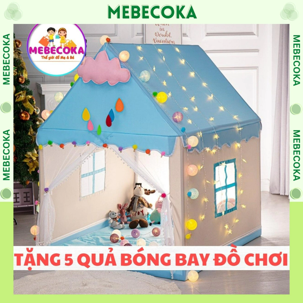[TẶNG BÓNG BAY] Lều cho bé ,Lều Hoàng Tử phong cách Hàn Quốc hàng LOẠI 1